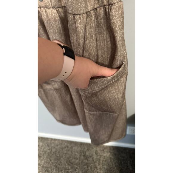 NEW Vintage Linda Lori NY Sleeveless Half Button Down Dress Pockets Size XL - Picture 7 of 7